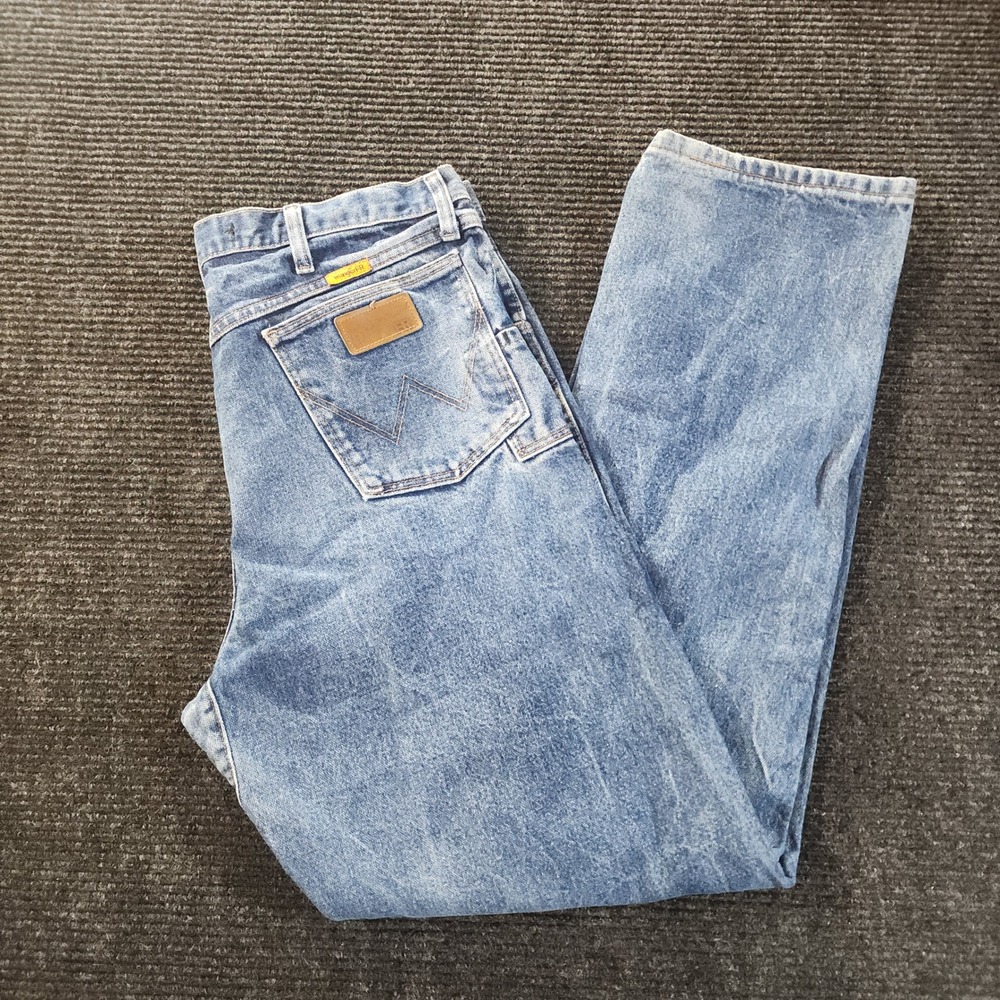 Wrangler FR Flame Resistant Relaxed Fit Jeans Blue FR31MWZ Mens 36x34